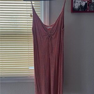 Pink Sleeveless Maxi Dress bogo